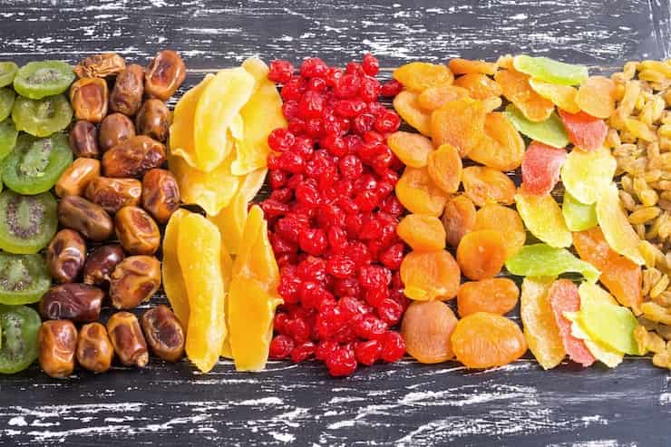 تصویر 4 از میوه خشک میکس در بازار با طعمی طبیعی و تازه